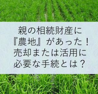 農地の売却または活用に必要な手続